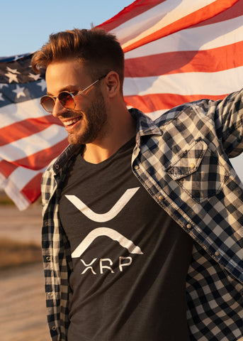 Image of XRP Adult Unisex T-shirt | Crewneck Ripple Shirt