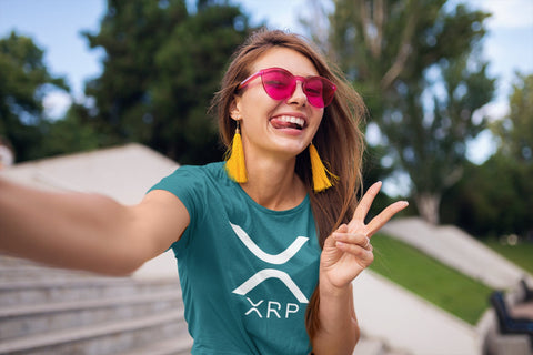 Image of XRP Adult Unisex T-shirt | Crewneck Ripple Shirt