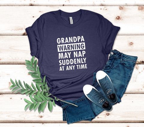 Image of Grandpa Funny Tee - Fathers Day Birthday or Grandfather Gift From Granddaughter