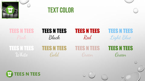 Image of Custom Shirt | Design Your Own Custom Text T-Shirt on Bella Canvas