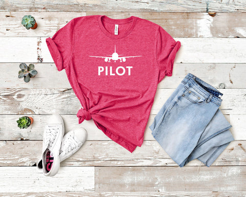 Image of Pilot T-Shirt | Airplane Lovers