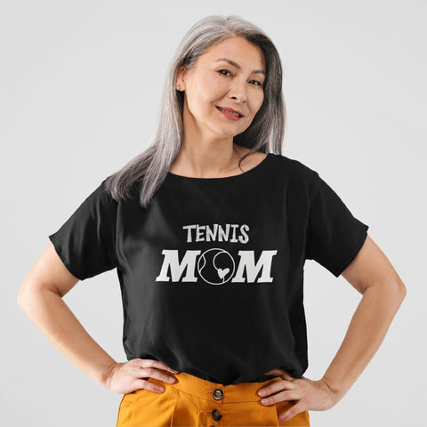 Image of Tennis Mom T-Shirt - Perfect Gift for Sports Moms