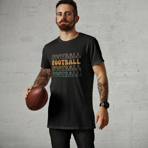 Image of Football T-Shirt - Passionate and Stylish Design - Great Gift for Football Moms
