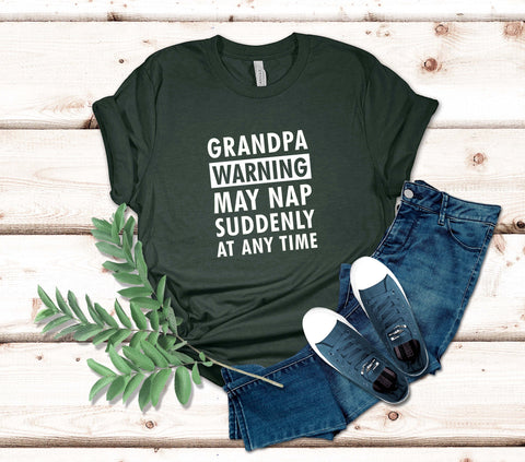 Image of Grandpa Funny Tee - Fathers Day Birthday or Grandfather Gift From Granddaughter