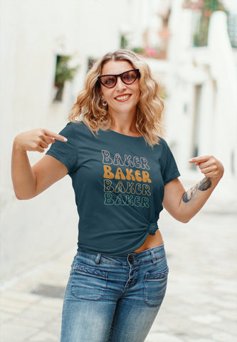 Image of Baker T-Shirt For Mom | Gift For Bakers