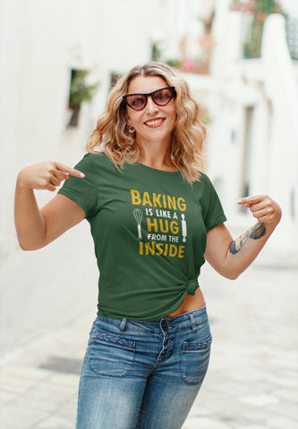 Image of Baking Is Like A Hug From The Inside T-Shirt