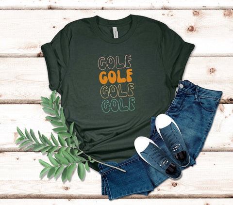 Image of Stylish Golf Tee - Elevate Your Game Short Sleeve - Gift for Golf Lovers