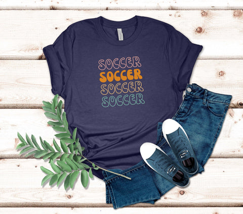 Image of Soccer T-Shirt | Perfect Gift Idea for Soccer Mom Enthusiast