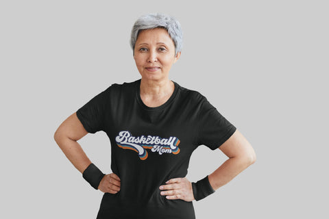 Image of Vintage Basketball Mom Tee