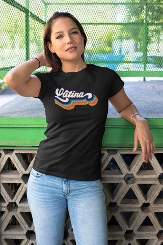 Image of Latina Retro T-Shirt | Show Your Pride for Latina in Style