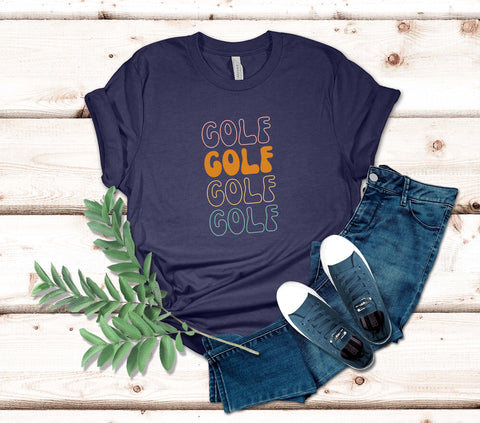 Image of Stylish Golf Tee - Elevate Your Game Short Sleeve - Gift for Golf Lovers
