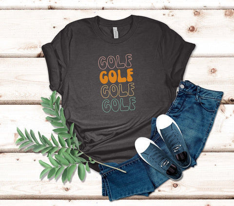 Image of Stylish Golf Tee - Elevate Your Game Short Sleeve - Gift for Golf Lovers