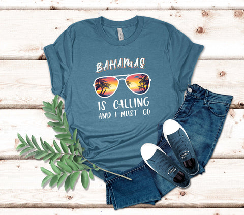 Image of Bahamas Is Calling and I Must Go T-Shirt