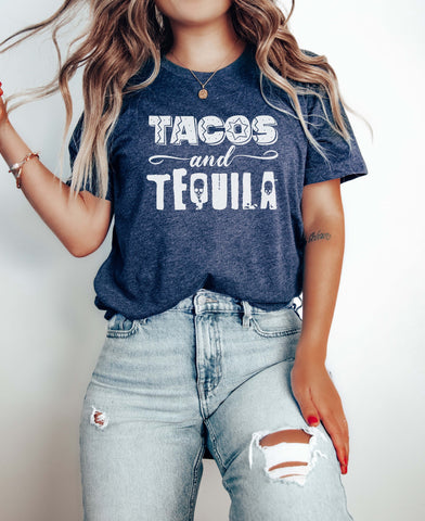 Image of Tacos And Tequila - Unisex Tee