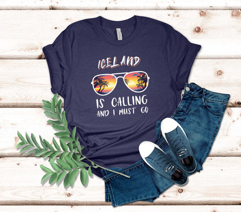 Image of Iceland Is Calling and I Must Go T-Shirt