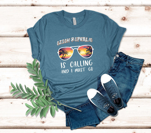 Image of Czech Republic Is Calling and I Must Go T-Shirt