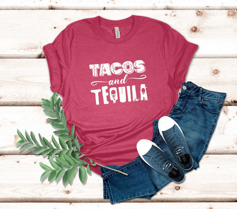 Image of Tacos And Tequila - Unisex Tee