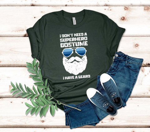 Image of Funny Beard Shirt For Him | Tshirt For Husband