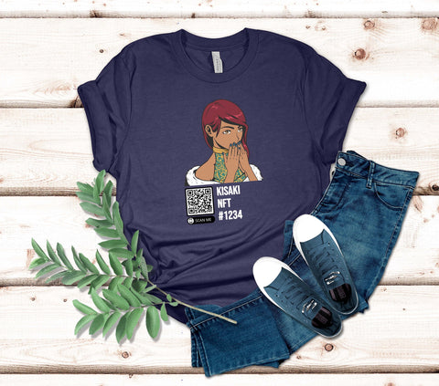 Image of Print Your NFT Onto A T-Shirt - Unisex Tee | Personalized NFT Shirt