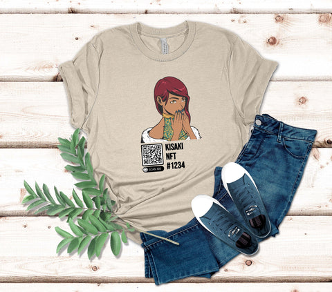 Image of Print Your NFT Onto A T-Shirt - Unisex Tee | Personalized NFT Shirt