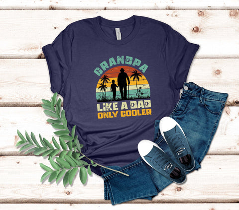 Image of Grandpa T-shirt - Funny Grandfathers Day Quote - Grandparent Announcement Shirt