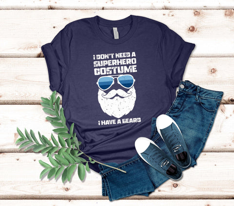 Image of Funny Beard Shirt For Him | Tshirt For Husband