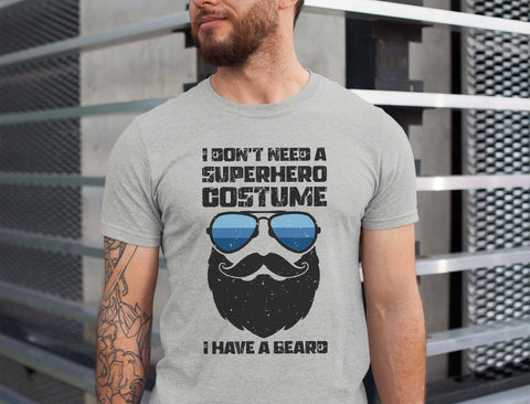 Image of Funny Beard Shirt For Him | Tshirt For Husband