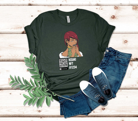 Image of Print Your NFT Onto A T-Shirt - Unisex Tee | Personalized NFT Shirt