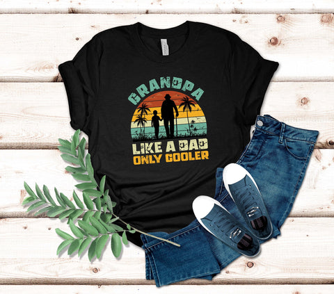 Image of Grandpa T-shirt - Funny Grandfathers Day Quote - Grandparent Announcement Shirt