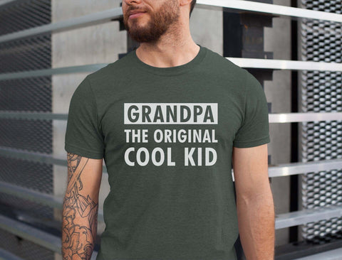 Image of Grandpa Shirt - Funny Grandfather T-Shirt for Fathers Day or Birthday Gift