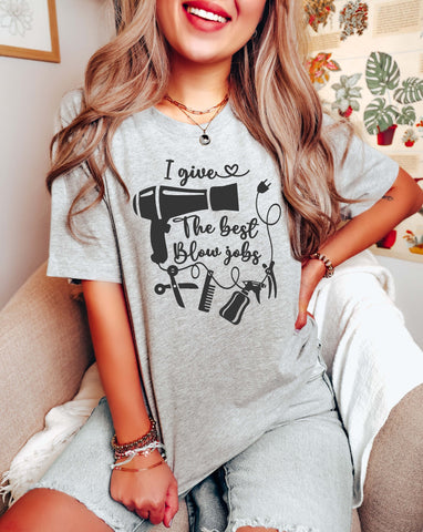 Image of Funny Hairdresser T-Shirt For Her Gift For Hairdresser