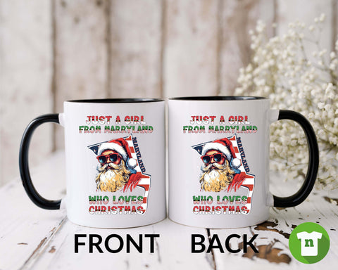 Image of Vintage Santa Claus Holiday Mug - Xmas Gift Idea with Merry Christmas Design