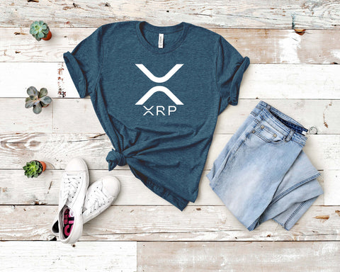 Image of XRP Adult Unisex T-shirt | Crewneck Ripple Shirt