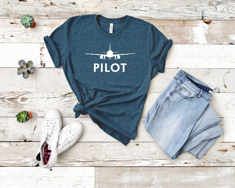 Image of Pilot T-Shirt | Airplane Lovers