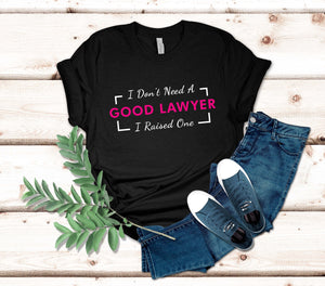 Lawyer Mom T-Shirt - Perfect Graduation Gift