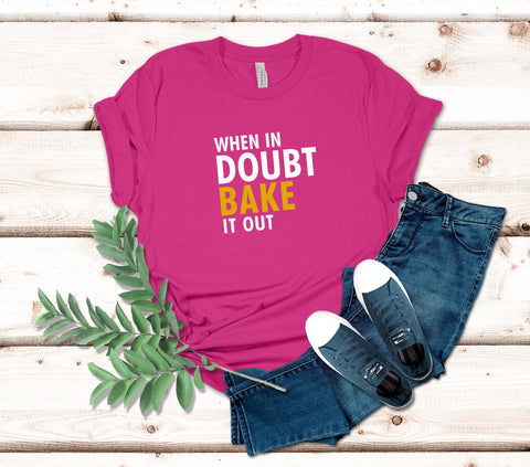 Image of Baker T-Shirt for Chefs Cookie Lovers and Baking Moms