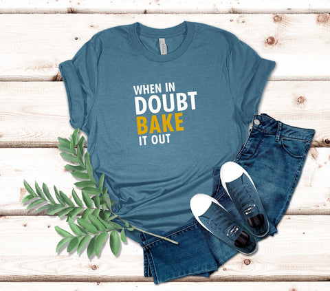 Image of Baker T-Shirt for Chefs Cookie Lovers and Baking Moms