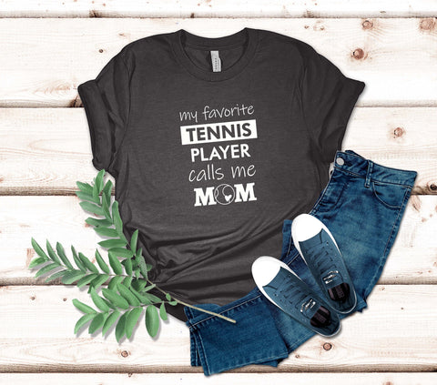 Image of Tennis Mom Tee - Perfect Gift for Tennis Lovers