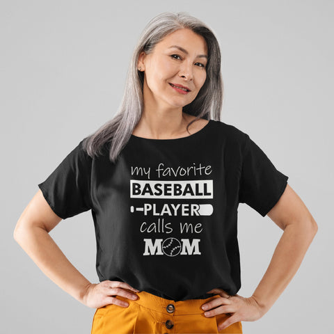 Image of Baseball Mom T-Shirt - Celebrate Your Love for Baseball  Sports Lovers Tee