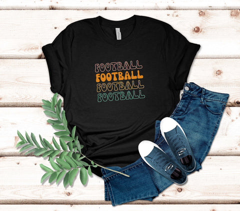 Image of Football T-Shirt - Passionate and Stylish Design - Great Gift for Football Moms