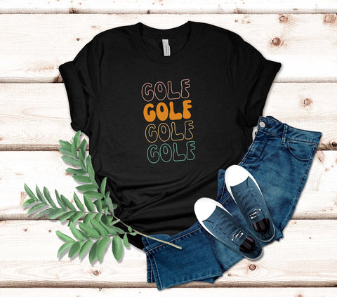 Image of Stylish Golf Tee - Elevate Your Game Short Sleeve - Gift for Golf Lovers
