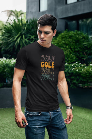 Stylish Golf Tee - Elevate Your Game Short Sleeve - Gift for Golf Lovers