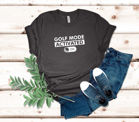 Image of Golf Activated T-Shirt - Fashionable Gift for Golf Lovers
