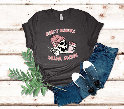 Image of Coffee T-shirt For Coffee Lover