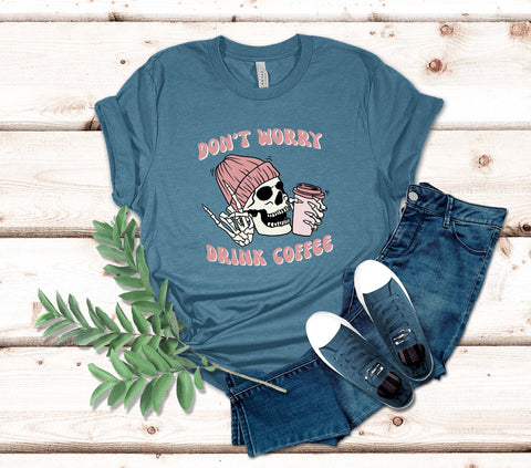 Image of Coffee T-shirt For Coffee Lover