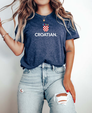Croatian T-Shirt | Gift For Croatians