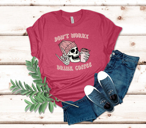 Image of Coffee T-shirt For Coffee Lover