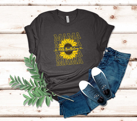 Image of Mama 45th Birthday T-Shirt