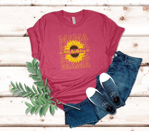 Image of Mama 45th Birthday T-Shirt