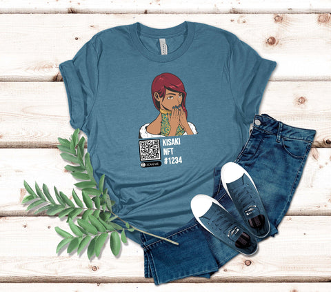 Image of Print Your NFT Onto A T-Shirt - Unisex Tee | Personalized NFT Shirt